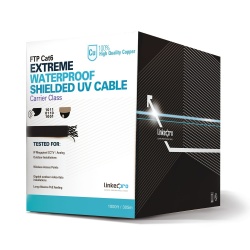 LinkedPRO Bobina de Cable Ethernet Cat6, UTP, 305 Metros 