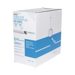 LinkedPRO Bobina de Cable Ethernet Cat5e, UTP, 305 Metros 