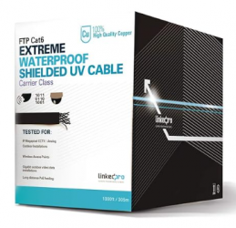 LinkedPRO Bobina de Cable Ethernet Cat6, F/UTP, 305 Metros 