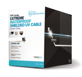 LinkedPRO Bobina de Cable Ethernet Cat5e, UTP, 305 Metros 