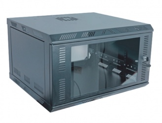 LinkedPRO Gabinete para Pared 19'', 6U, Negro 