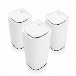 Router Linkys con Sistema de Red Wi-Fi en Malla Velop Pro 6E, 2400Mbit/s, 2.4/6GHz - 3 Piezas 