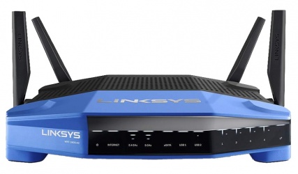 Router Linksys Gigabit Ethernet Doble Banda WRT1900AC, Inalámbrico, 4x RJ-45, 2.4/5 GHz 