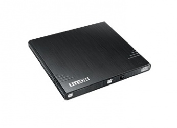 Lite-On EBAU108-01 Quemador de DVD, DVD-R 8x / DVD+RW 8x, USB 2.0, Externo, Negro 