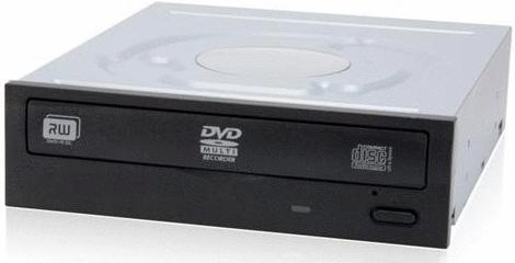 Lite-On IHAS122-04 Quemador de DVD, DVD-R, 22x / CD 48x, SATA, Interno, Negro (Bulk) 