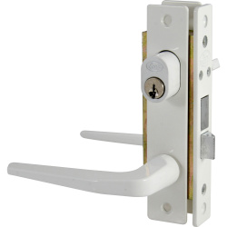 Lock Manija 16CL, Izquierda, Blanco 
