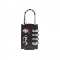 Lock Candado de Combinación Maletero 54CA, 30mm, Gris/Acero Inoxidable 