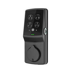 Lockly Cerradura Inteligente con Teclado Secure Plus Deadbolt, Bluetooth, Negro 