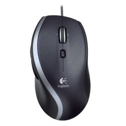 Mouse Logitech Láser M500, Alámbrico, USB, 1000DPI, Negro 