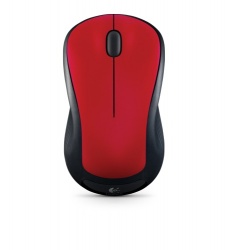 Mouse Logitech Óptico M310, Inalámbrico, USB, 1000DPI, Negro/Rojo 