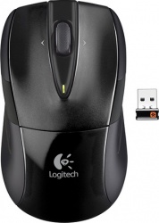 Mouse Logitech Óptico M525, Inalámbrico, USB, 1000DPI, Negro 
