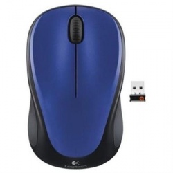 Mouse Logitech Óptico M317, RF Inalámbrico, USB, 1000DPI, Negro/Azul 