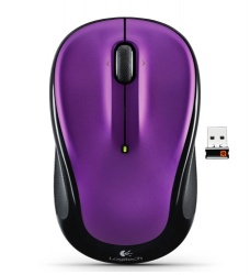 Mouse Logitech Óptico M325, Inalámbrico, USB, 1000DPI, Violeta 