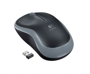 Mouse Logitech Óptico M185, Inalámbrico, USB, 1000DPI, Gris 
