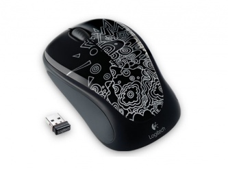 Mouse Logitech Óptico M317, Inalámbrico, USB, 1000DPI, Negro 