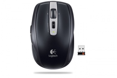 Mouse Logitech Anywhere MX Láser, Inalámbrico, Negro 