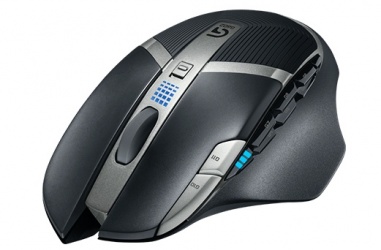 Mouse Gamer Logitech Óptico G602, RF Inalámbrico, 2500DPI, Negro/Gris 
