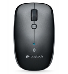 Mouse Logitech Óptico M557, Inalámbrico, Bluetooth, 1000DPI, Gris 