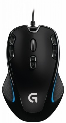 Mouse Gamer Logitech Óptico G300S, Alámbrico, USB, 2500DPI, Negro 