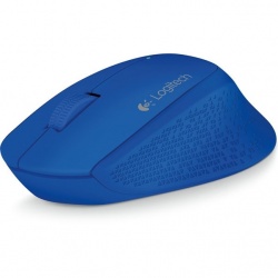 Mouse Logitech Óptico M280, Inalámbrico, 1000DPI, USB, Azul 