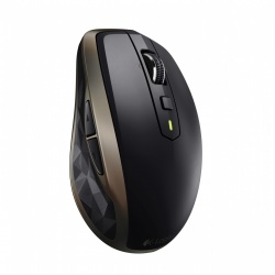Mouse Logitech Láser MX Anywhere 2, Inalámbrico, 1600DPI, Negro/Oro 