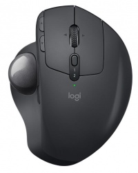 Mouse Ergonómico Trackball Logitech MX Ergo, Inalámbrico, Bluetooth, 380DPI, Negro 
