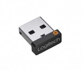 Logitech Receptor USB para Mouse/Teclado, Inalámbrico,  Negro/Plata 