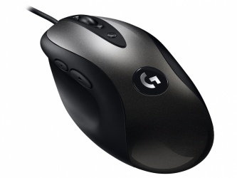Mouse Gamer Logitech Óptico G MX518, Alámbrico, USB, 16000DPI, Negro/Gris 