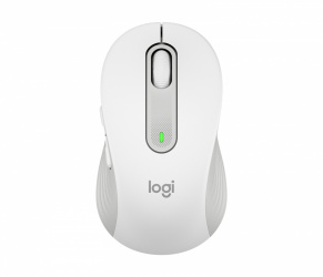 Mouse Ergonómico Logitech M650, Inalámbrico, Óptico, 2.000DPI, RF Inalámbrico, Blanco 