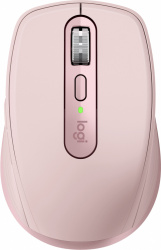 Mouse Logitech Óptico MX Anywhere 3S, Recargable, Inalámbrico, USB, 8000PDI, Rosa 