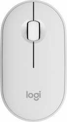 Mouse Logitech Óptico Pebble 2 M350s, Inalámbrico, Bluetooth, 4000DPI, Blanco 