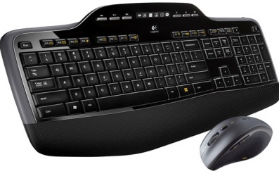 Kit de Teclado y Mouse Logitech MK710, Inalámbrico, USB, Negro (Inglés) 