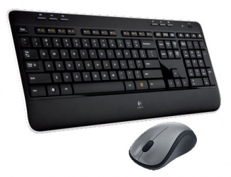 Kit de Teclado y Mouse Logitech MK520, Inalámbrico, Negro (Inglés) 
