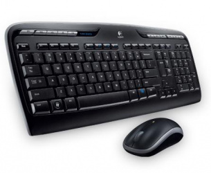Kit de Teclado y Mouse Logitech MK320, Inalámbrico, USB, Negro (Español) 