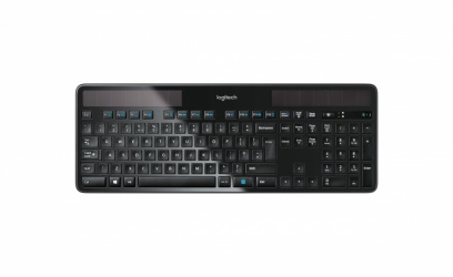 Teclado Logitech K750 de Energía Solar, Inalámbrico, USB, Negro (Español) 