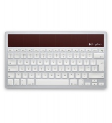 Teclado Logitech Mini Solar para iPad K760, Bluetooth, Blanco 