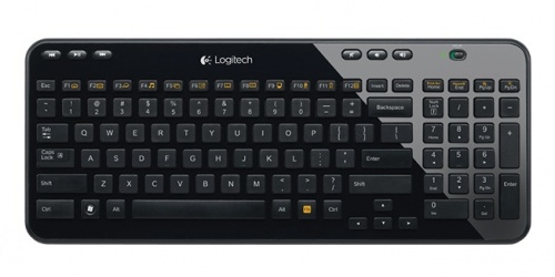 Teclado Logitech MK360, Inalámbrico, USB, Negro (Inglés) 