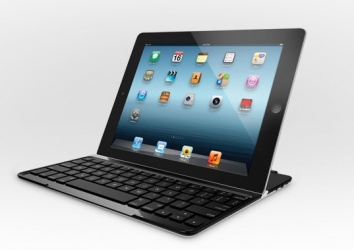 Logitech Mini Teclado Ultrafino 828, Bluetooth, para iPad 2 y 3 (Español) 
