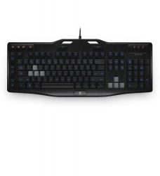 Teclado Gamer Logitech G105, Alámbrico, USB, Negro (Inglés) 