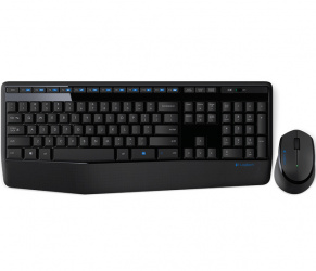 Kit de Teclado y Mouse Logitech MK345, RF Inalámbrico, USB, Negro 