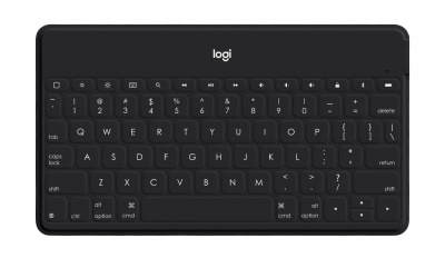 Teclado Logitech Keys-to-Go, Inalámbrico, Bluetooth, Negro (Inglés) 