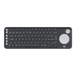 Teclado Logitech K600 TV, Inalámbrico, Bluetooth, Negro (Español) 