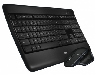 Kit de Teclado y Mouse Logitech MX900, Inalámbrico, Bluetooth, Negro (Inglés) 