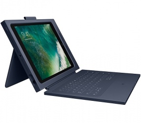 Logitech Funda Rugged Combo 2 con Teclado para iPad, Negro 