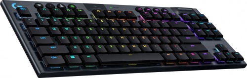 Teclado Gamer Logitech G915 TKL LED RGB TKL, Teclado Mecánico, Logitech GL Tactile, Inalámbrico, Bluetooth, Negro, Inglés  