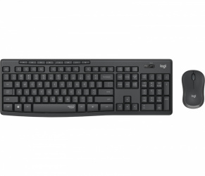 Kit de Teclado y Mouse Logitech MK295 Silent, Inalámbrico, USB, Negro (Español) 