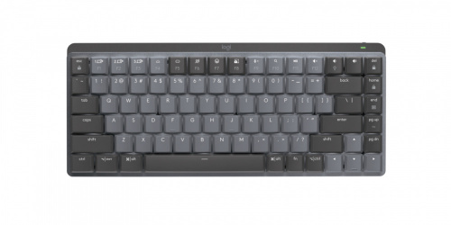 Teclado Logitech MX Mechanical Mini TKL, Inalámbrico, Bluetooth, Grafito (Español) 