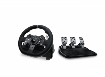 Logitech Volante + Pedales Volante G920 Racing Wheel, PC/Xbox One  