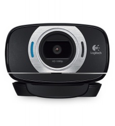 Logitech Webcam C615, 8MP, 1920 x 1080 Pixeles, USB 2.0, Negro 