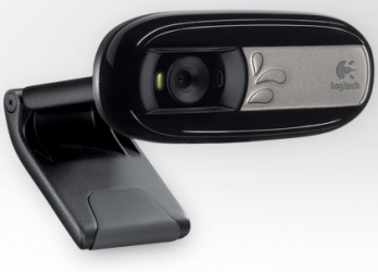 Logitech Webcam C170, 5MP, 640 x 480 Pixeles, USB 2.0, Negro 